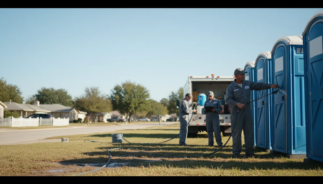 Long-Term Portable Toilet Rental in Dover, OH near me